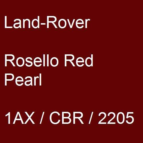Land-Rover, Rosello Red Pearl, 1AX / CBR / 2205.